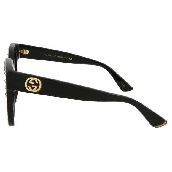 NEW GUCCI WOMEN’S SUNGLASSES GUCCI GG0116S 011 LIMITED EDITION EYEWEAR GUCCI - Picture 4 of 5